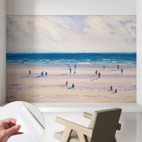 Carta da parati autoadesiva - fotomurale - alta qualità - per la cucina - camera da letto - Paesaggio marino 104x70 cm (1/5)