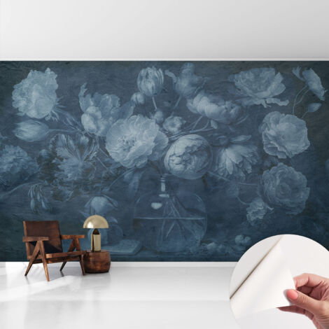 Fotomurale adesivo stickers - murali decorativo - soggiorno moderno - effetto realistico - Composizione floreale 416x254 cm (1/5)