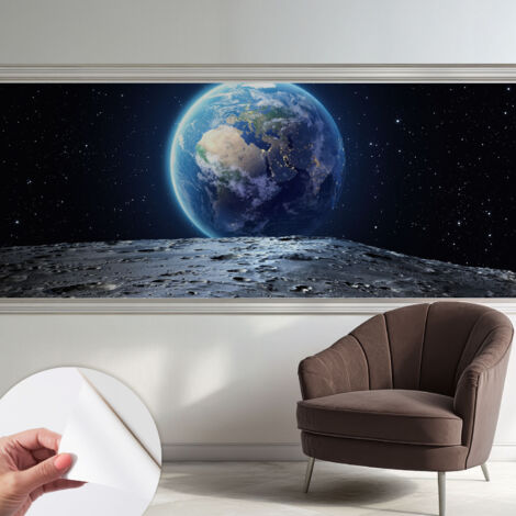 Carta da parati autoadesiva - fotomurale - decorazione parete - stile elegante - decorazione casa - Panorama cosmico 250x104 cm