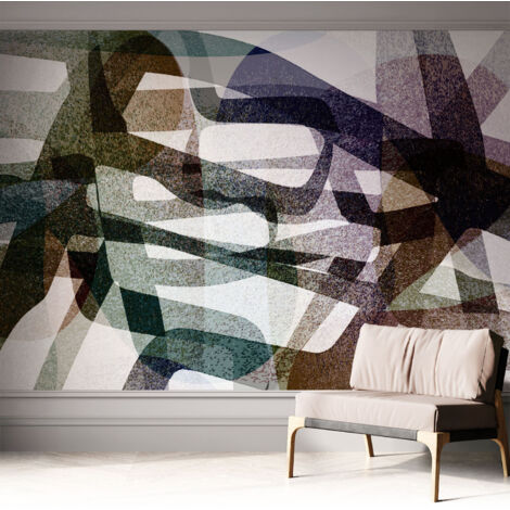 Carta da parati autoadesiva - fotomurale - decorazione parete - stile elegante - decorazione casa - Archi colorati 312x219 cm (1/5)