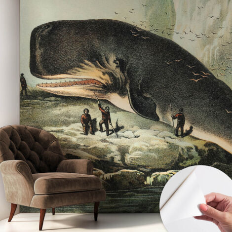 Carta da parati autoadesiva - Fotomurale adesivo - soggiorno moderno - resistente - Gigantismo marino 250x250 cm (1/5)
