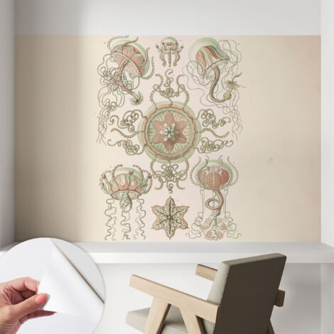 Fotomurale adesivo stickers - murali decorativo - soggiorno moderno - effetto realistico - Mondo sottomarino 104x70 cm (1/5)
