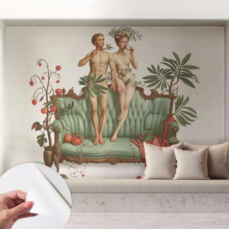 Carta da parati autoadesiva moderna - fotomurale - lavabile - ufficio - design moderno - Eleganza misteriosa 208x146 cm (1/5)