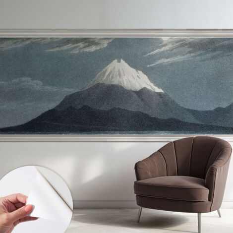 Carta da parati autoadesiva - fotomurale - decorazione parete - stile elegante - decorazione casa - Notte di luna 250x104 cm (1/5)