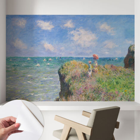 Fotomurale adesivo stickers - murali decorativo - soggiorno moderno - effetto realistico - Paesaggio tranquillo 104x70 cm (1/5)