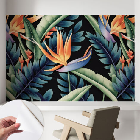 Fotomurale adesivo - parete decorativa - decorazione casa - stile moderno parete - Motivo paradisiaco 104x70 cm