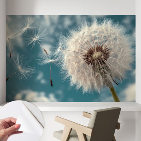 Carta da parati adesiva - fotomurale - facile da applicare - per la soggiorno - camera da letto - Leggera etereità 104x70 cm