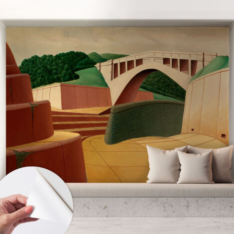 Carta da parati autoadesiva - fotomurale - decorazione parete - stile elegante - decorazione casa - Paesaggio tranquillo 208x146 cm (1/5)
