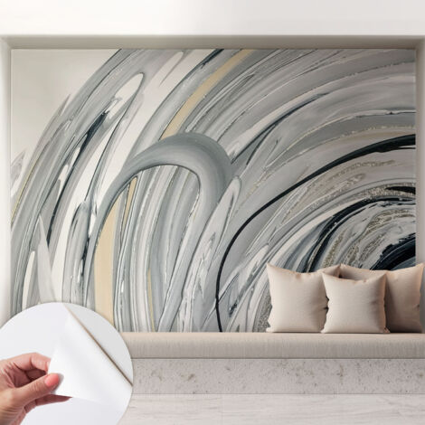Fotomurale adesivo - murale da parete - Carta da parati autoadesiva - design parete moderno - Marmo astratto 208x146 cm