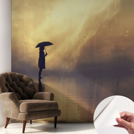Fotomurale adesivo - parete decorativa - decorazione casa - stile moderno parete - Scena misteriosa 250x250 cm