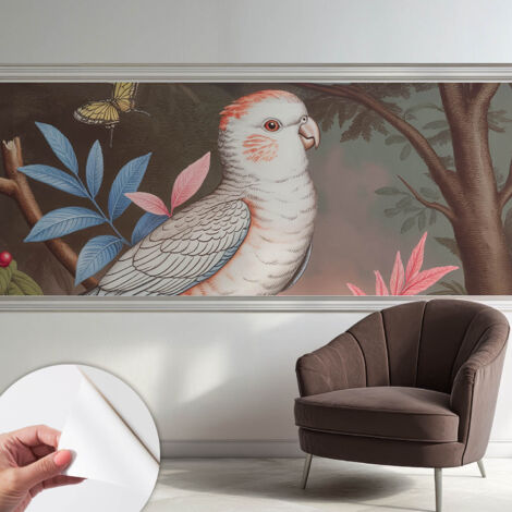 Fotomurale adesivo stickers - murali decorativo - soggiorno moderno - effetto realistico - Natura tropicale 250x104 cm (1/5)