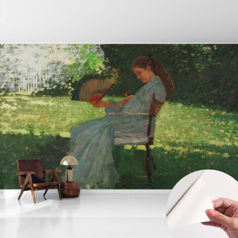 Carta da parati autoadesiva - Fotomurale adesivo - design elegante - stile moderno - Armonia estiva 416x254 cm (1/5)