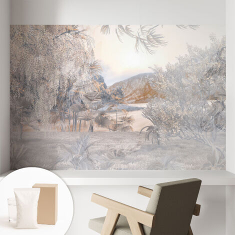 Carta Da Parati Non Tessuto - Decorazione Da Muro - Traspirante - Con Motivo - Per Camera Da Letto Cucina La natura della sottigliezza 104x70 cm