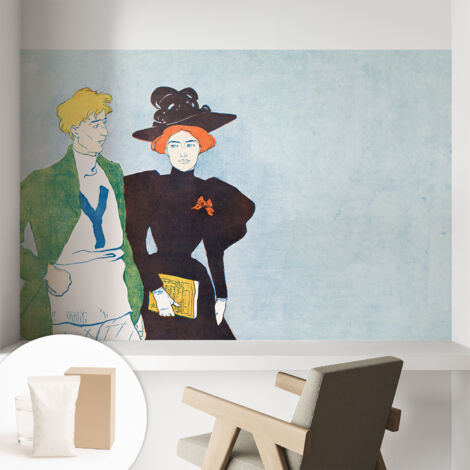 Carta Da Parati Non Tessuto - Di Alta Qualità Per Il Soggiorno La Cucina - Tendenze Moderne - Vlies Ecologico Stile retrò 104x70 cm (1/5)