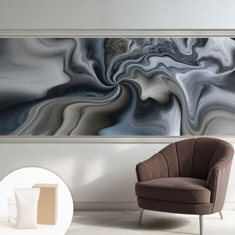 Carta Da Parati - Murale Alla Moda Decorazione - Camera Da Letto - Con Colla Gratuita Nuvole vorticose 250x104 cm (1/5)