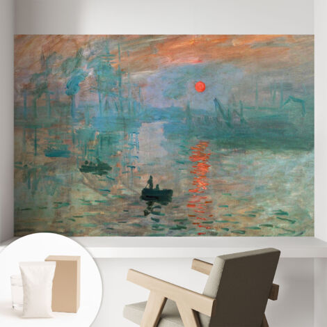 Carta Da Parati - Murale Alla Moda Decorazione - Camera Da Letto - Con Colla Gratuita Paesaggio portuale 104x70 cm (1/5)