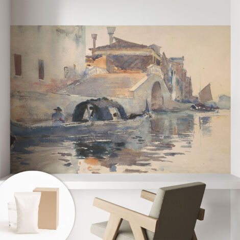 Carta Da Parati - Murale Alla Moda Decorazione - Camera Da Letto - Con Colla Gratuita armonia veneziana 104x70 cm (1/5)