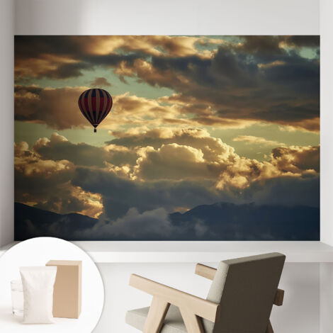 Carta Da Parati - Murale Alla Moda Decorazione - Camera Da Letto - Con Colla Gratuita Palloncino tra le nuvole 104x70 cm (1/5)