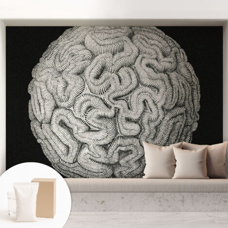 Carta Da Parati - Fotomurale In Vlies - per Decorazione pareti - Per La Cucina Camera Da Letto Per La Soggiorno Struttura sferica 208x146 cm (1/5)