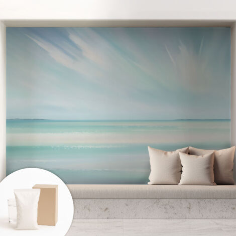 Carta Da Parati - Murale Alla Moda Decorazione - Camera Da Letto - Con Colla Gratuita Mare calmo 208x146 cm (1/5)
