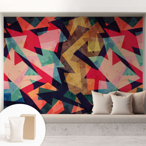 Carta Da Parati Non Tessuto - Di Alta Qualità Per Il Soggiorno La Cucina - Tendenze Moderne - Vlies Ecologico Motivo colorato 208x146 cm (1/5)