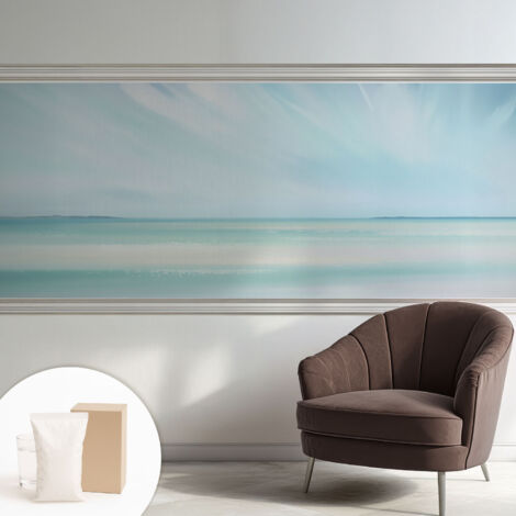 Carta Da Parati - Murale Alla Moda Decorazione - Camera Da Letto - Con Colla Gratuita Mare calmo 250x104 cm (1/5)