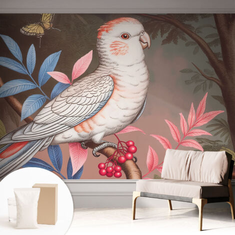 Carta Da Parati - Murale Alla Moda Decorazione - Camera Da Letto - Con Colla Gratuita Natura tropicale 312x219 cm (1/5)