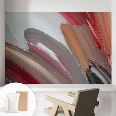 Carta Da Parati - Murale Alla Moda Decorazione - Camera Da Letto - Con Colla Gratuita espressione pittorica 104x70 cm (1/5)