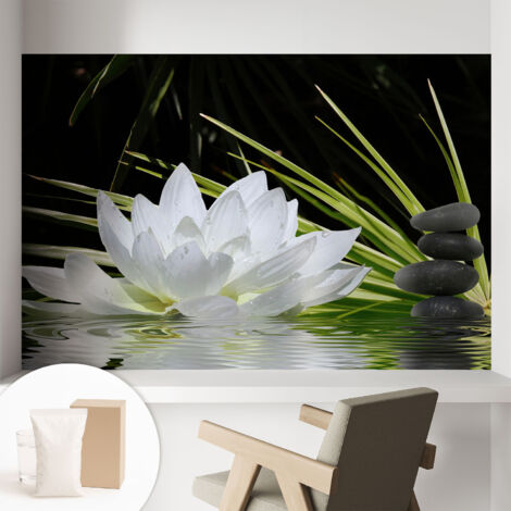 Carta Da Parati - Murale Alla Moda Decorazione - Camera Da Letto - Con Colla Gratuita Meditazione di Lily 104x70 cm (1/5)