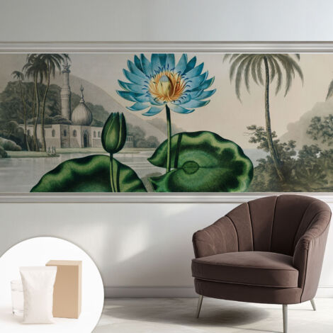 Carta Da Parati - Murale Alla Moda Decorazione - Camera Da Letto - Con Colla Gratuita Paesaggio esotico 250x104 cm (1/5)