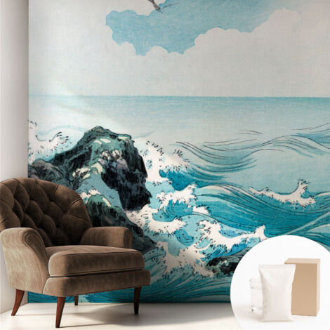 Carta Da Parati con design moderno - con motivi moderni - Fotomurali in TNT Soggiorno Camera De Letto Sala Ufficio Scena marina 250x250 cm (1/5)