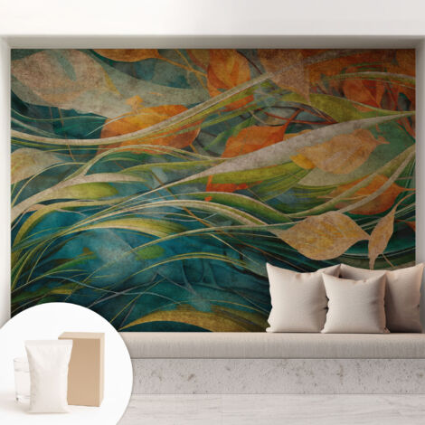 Carta Da Parati - Fotomurale In Vlies - per Decorazione pareti - Per La Cucina Camera Da Letto Per La Soggiorno Paesaggio autunnale 208x146 cm (1/5)