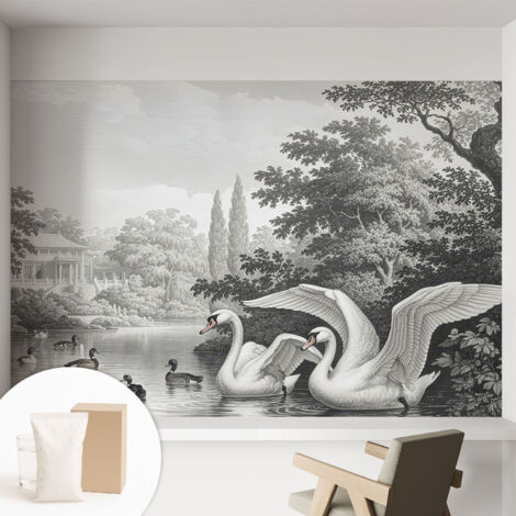 Carta Da Parati - Murale Alla Moda Decorazione - Camera Da Letto - Con Colla Gratuita L'eleganza della natura 152x104 cm (1/5)