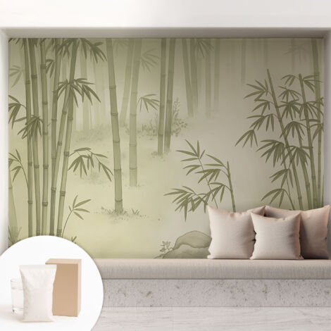 Carta Da Parati In Vlies Decorativa Per Pareti - Con Motivi Moderni - Con Colori Intensi - Per Ufficio Paesaggio tranquillo 208x146 cm (1/5)