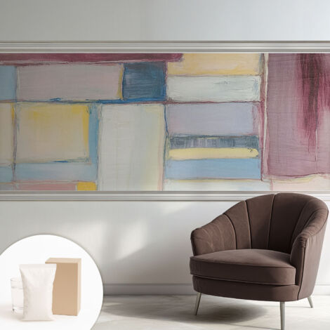 Carta Da Parati Con Design Moderno - Per Rinnovamento Rapido - Non-Woven - Per Interni Moderni Forme geometriche 250x104 cm (1/5)