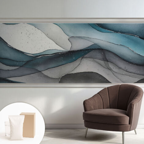 Carta Da Parati - Murale Alla Moda Decorazione - Camera Da Letto - Con Colla Gratuita piogge colorate 250x104 cm (1/5)