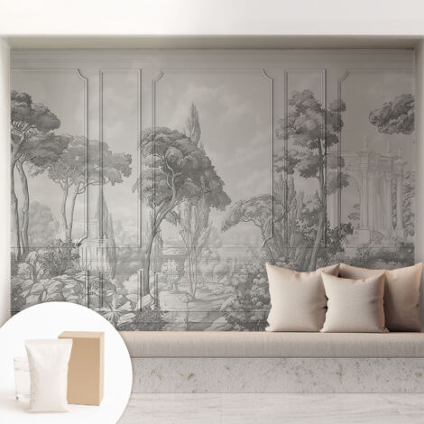 Carta Da Parati Non Tessuto - Di Alta Qualità Per Il Soggiorno La Cucina - Tendenze Moderne - Vlies Ecologico Natura atmosferica 208x146 cm (1/5)