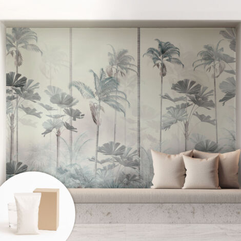 Carta Da Parati Non Tessuto - Di Alta Qualità Per Il Soggiorno La Cucina - Tendenze Moderne - Vlies Ecologico Paesaggio tropicale 208x146 cm (1/5)