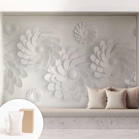 Carta Da Parati - Murale Alla Moda Decorazione - Camera Da Letto - Con Colla Gratuita Eleganza floreale 208x146 cm