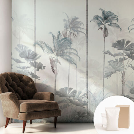 Carta Da Parati Non Tessuto - Di Alta Qualità Per Il Soggiorno La Cucina - Tendenze Moderne - Vlies Ecologico Paesaggio tropicale 250x250 cm (1/5)