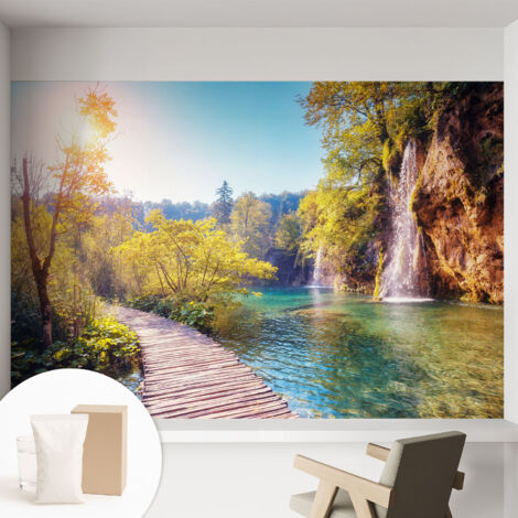 Carta Da Parati - Murale Alla Moda Decorazione - Camera Da Letto - Con Colla Gratuita Paesaggio naturale 152x104 cm (1/5)