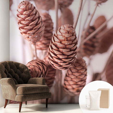 Carta Da Parati Non Tessuto - Di Alta Qualità Per Il Soggiorno La Cucina - Tendenze Moderne - Vlies Ecologico Eleganza naturale 250x250 cm (1/5)