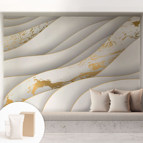Carta Da Parati Non Tessuto - Con Colla Gratuita - Con Motivi Moderni - Design Elegante Per Pareti Modelli dinamici 208x146 cm (1/5)