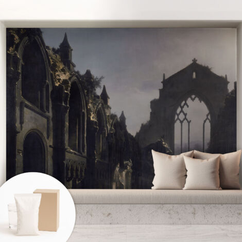 Carta Da Parati Con Design Moderno - Per Rinnovamento Rapido - Non-Woven - Per Interni Moderni rovine gotiche 208x146 cm (1/5)