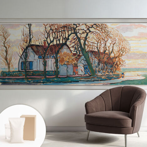 Carta Da Parati - Murale Alla Moda Decorazione - Camera Da Letto - Con Colla Gratuita Paesaggio idilliaco 250x104 cm (1/5)