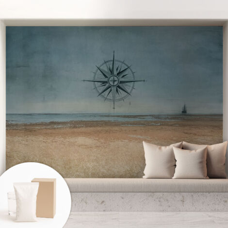 Carta Da Parati - Murale Alla Moda Decorazione - Camera Da Letto - Con Colla Gratuita Avventure nautiche 208x146 cm (1/5)
