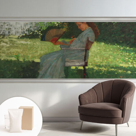 Carta Da Parati - Non Tessuto - Con Colla Inclusa - Per Interni - Ecologica - Con Ingresso - Soggiorno Armonia estiva 250x104 cm (1/5)