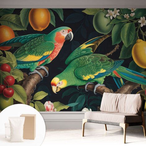 Carta Da Parati - Fotomurale In Vlies - per Decorazione pareti - Per La Cucina Camera Da Letto Per La Soggiorno Avventura tropicale 312x219 cm (1/5)