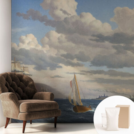 Carta Da Parati In Vlies Decorativa Per Pareti - Con Motivi Moderni - Con Colori Intensi - Per Ufficio Avventura in mare 250x250 cm (1/5)