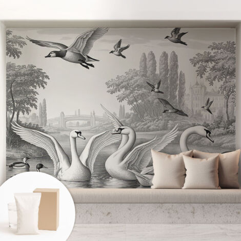 Carta Da Parati Non Tessuto - Di Alta Qualità Per Il Soggiorno La Cucina - Tendenze Moderne - Vlies Ecologico Paesaggio classico 208x146 cm (1/5)